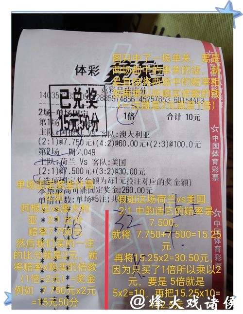 世界杯竞彩：不同投注方式的优劣对比